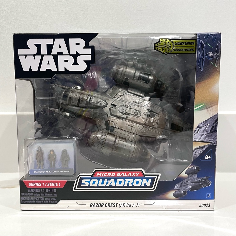 NEW Star Wars Micro Galaxy Squardron Razor Crest (Arvala-7)